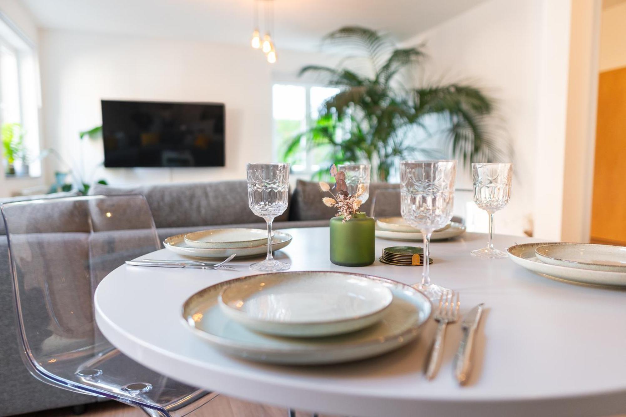 Luxurioeses Apartment, 10Min Innenstadt, Parkplatz Erfurt Zewnętrze zdjęcie